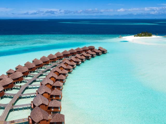 Bangalôs no Anantara Dhigu Maldives